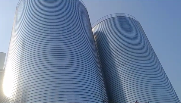 广陵2座混凝土高架卷板仓